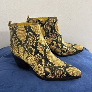 Sam Edelman Yellow Boots